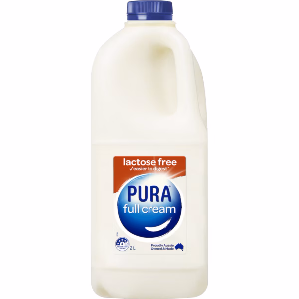 Pura Lactose Free Full Cream Milk 2l