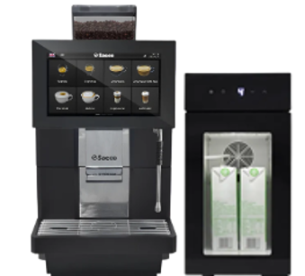 Saeco SE 120 + Milk Fridge<div>Rent $55 P.W